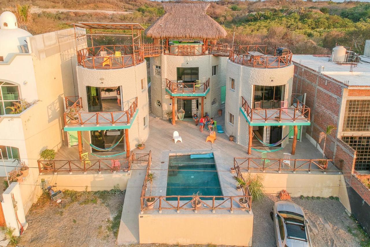 Pacific Nomads Earthbag House Villa Punta Mita Exterior foto